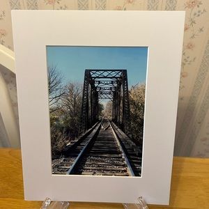 Old Train Trestle Print